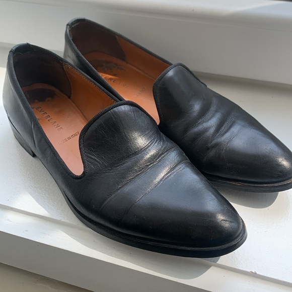Black Leather Everlane Loafers - made in Italy - Picture 11 of 11